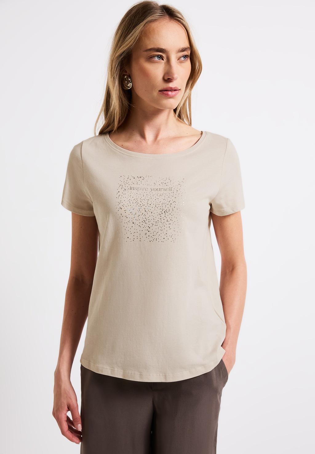 STREET ONE T-Shirt, farbig günstig online kaufen