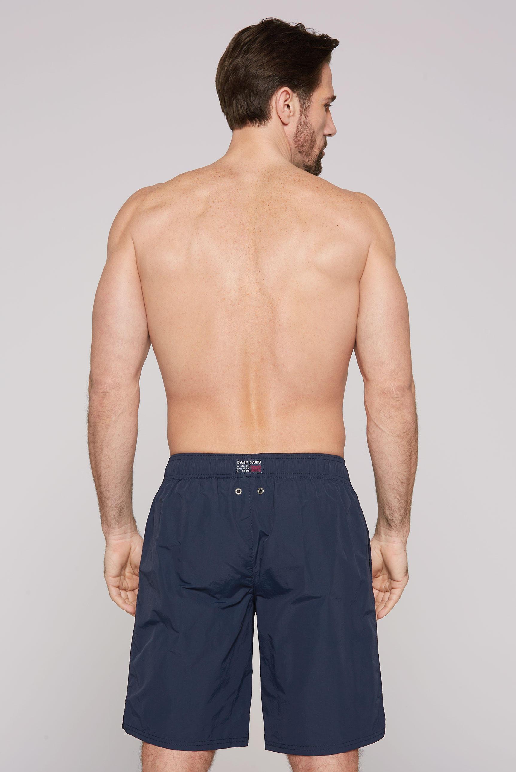 CAMP DAVID Badeshorts, mit Logo Schriftzug günstig online kaufen