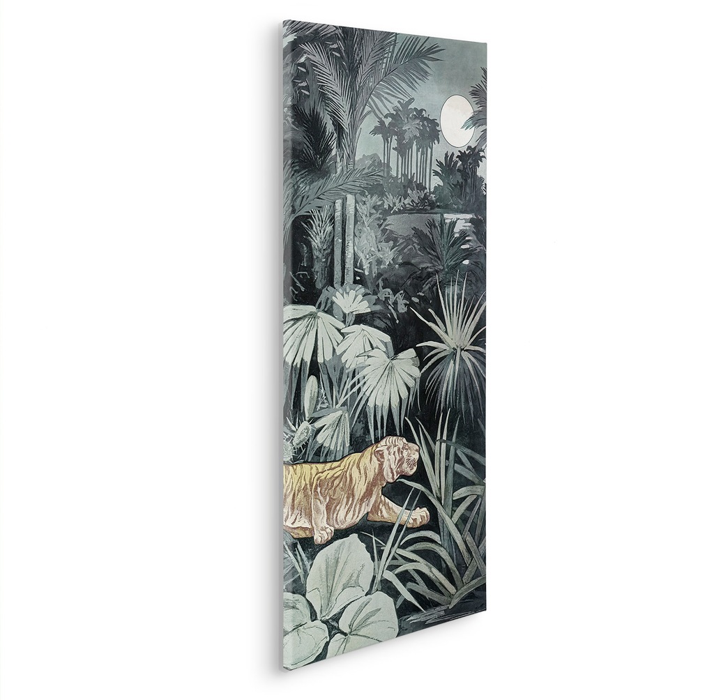 Komar Leinwandbild "Creeping Tiger - Größe 40 x 90 cm", Natur, (1 St.), Kei günstig online kaufen