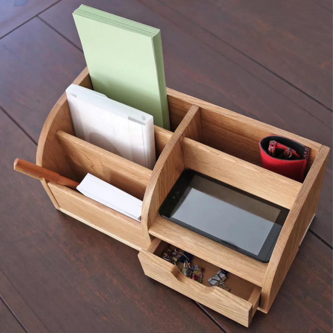 Office Butler Schreibtisch-organizer Classic Holz Von Naturehome günstig online kaufen