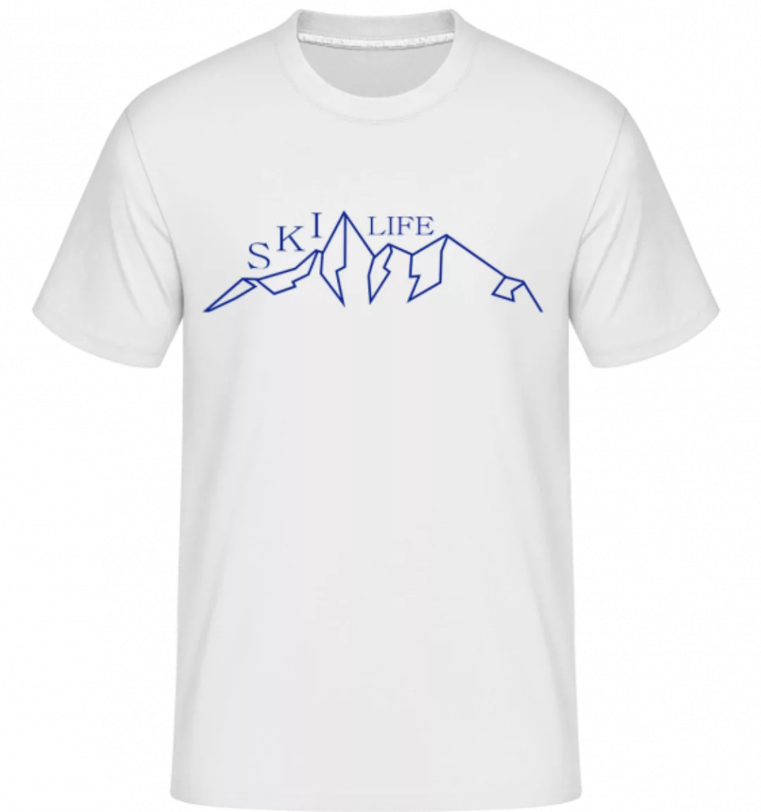 Ski Life Mountains · Shirtinator Männer T-Shirt günstig online kaufen