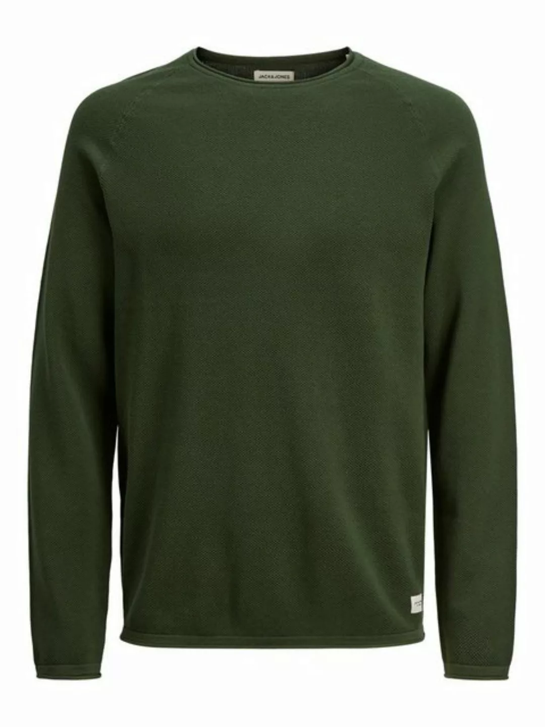 Jack & Jones Rundhalspullover JJEHILL KNIT CREW NECK NOOS aus Strukturstric günstig online kaufen