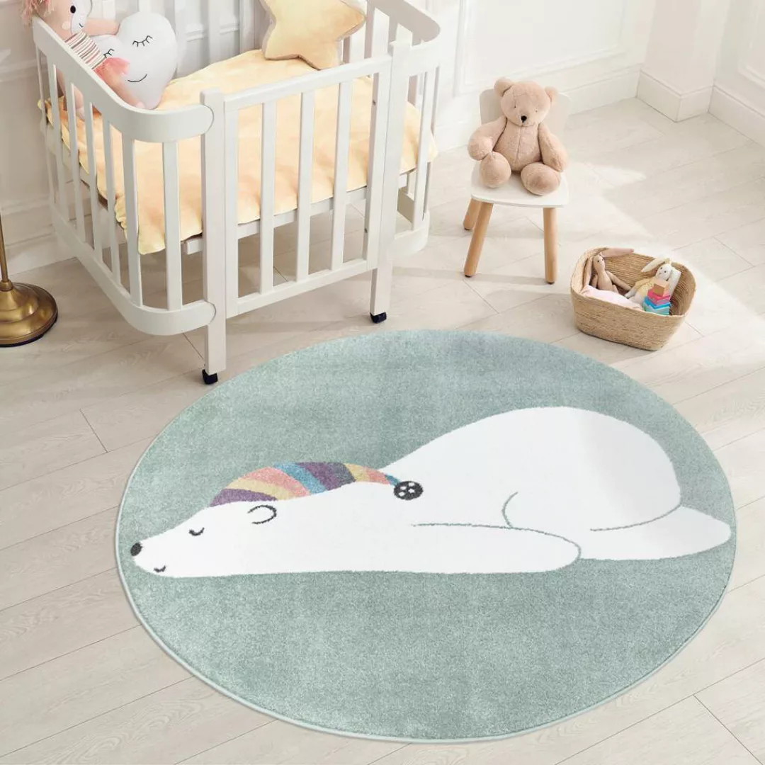 Carpet City Kinderteppich »ANIME921«, rund, 11 mm Höhe, Kinderzimmer Teppic günstig online kaufen