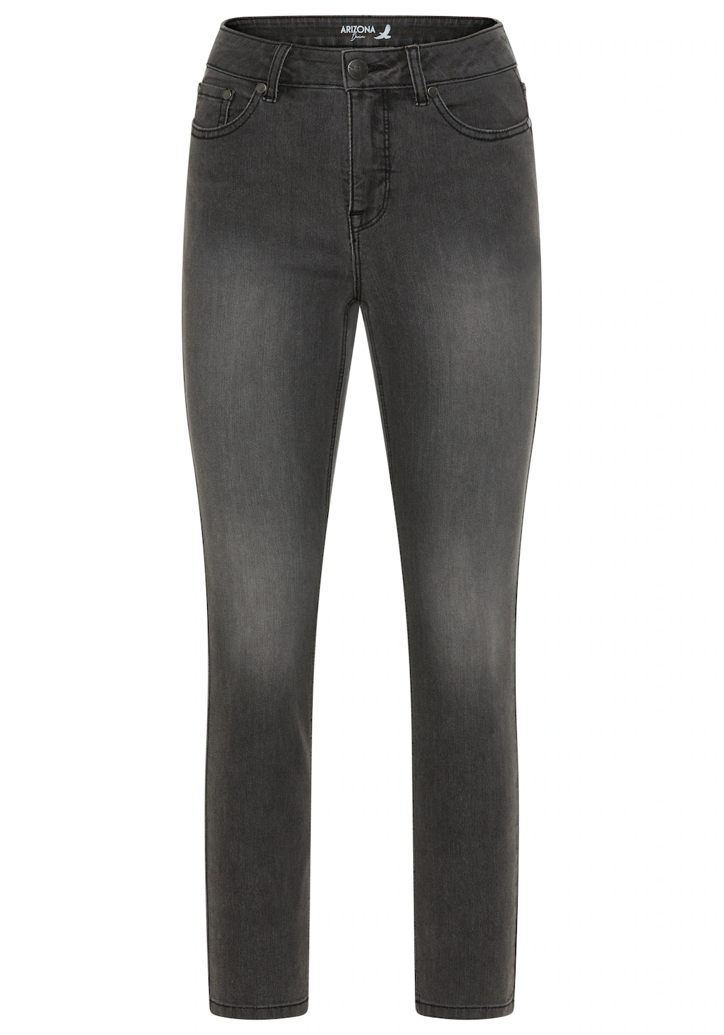 Arizona 7/8-Jeans "Shaping", eng anliegend, Röhrenjeans, Used-Waschung, Hig günstig online kaufen