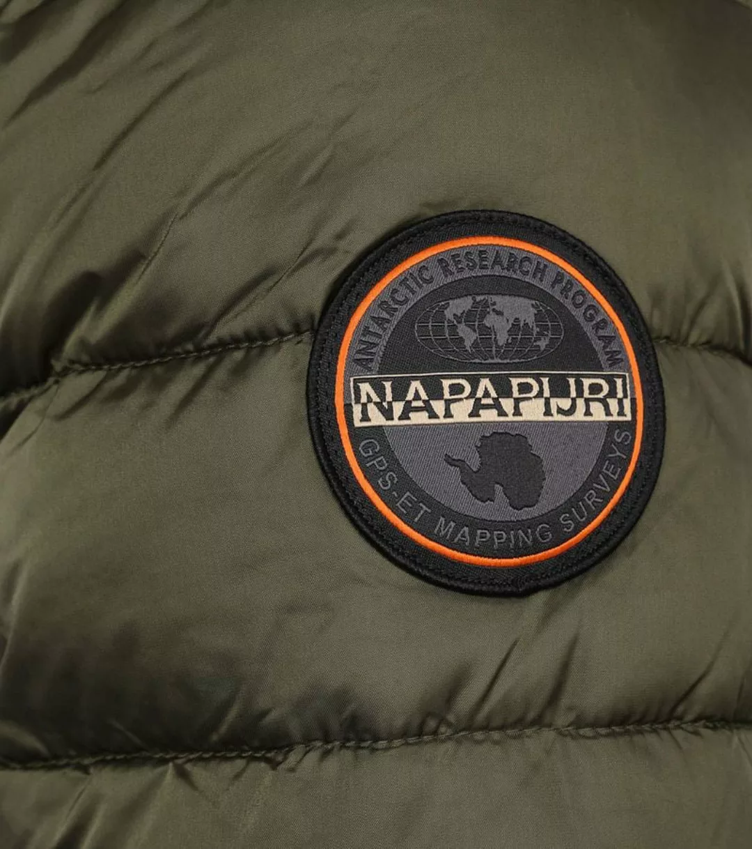 Napapijri Jacke Aerons Dunkelgrün - Größe L günstig online kaufen