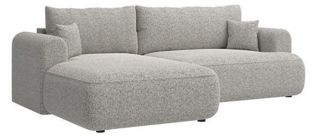 Selsey Ecksofa OVO, Schlaffunktion 142x210 cm, Bettkasten, 2 Zierkissen günstig online kaufen