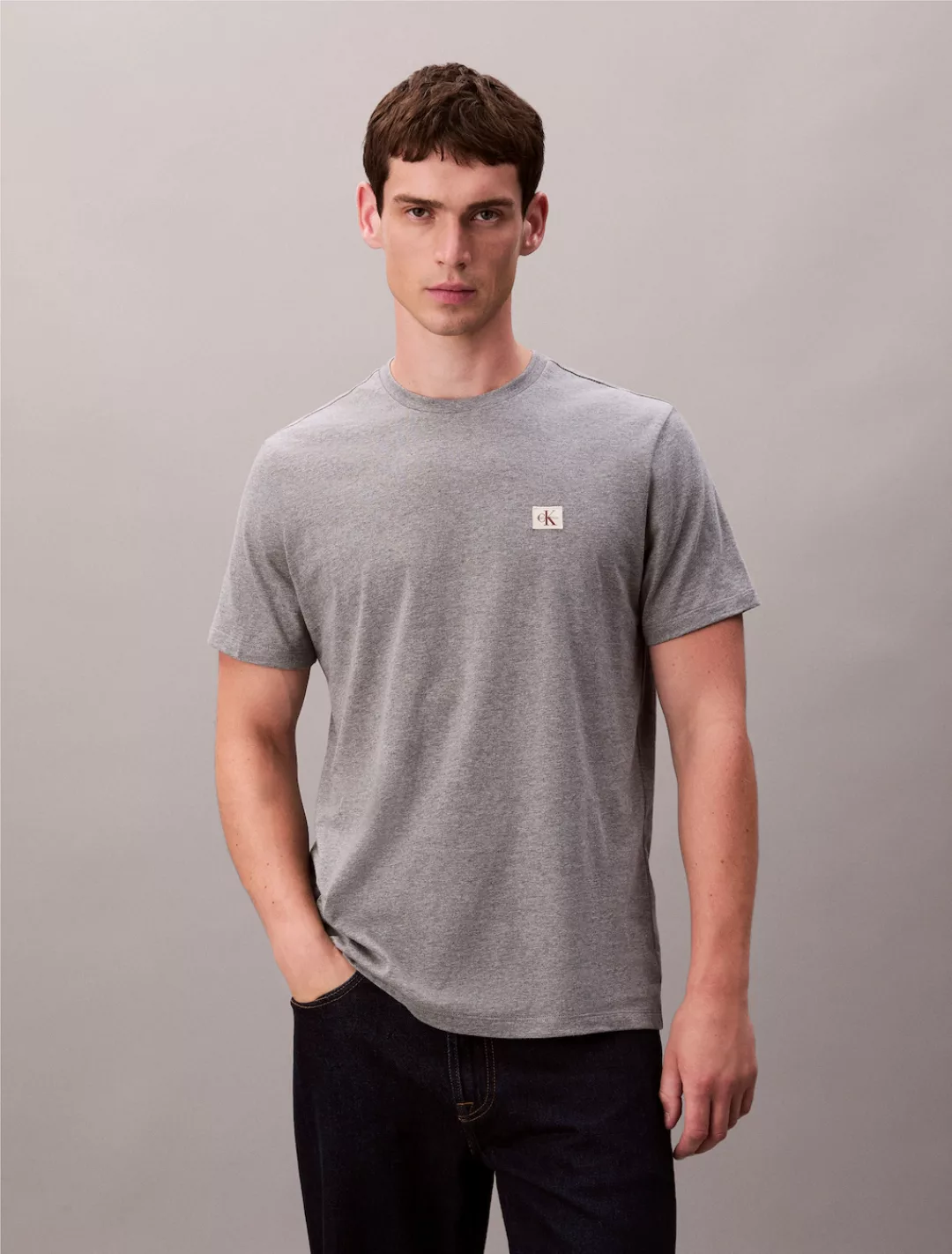 Calvin Klein Jeans T-Shirt "SS BADGE 30S JERSEY CLASSIC TEE", Mit Rundhalsa günstig online kaufen
