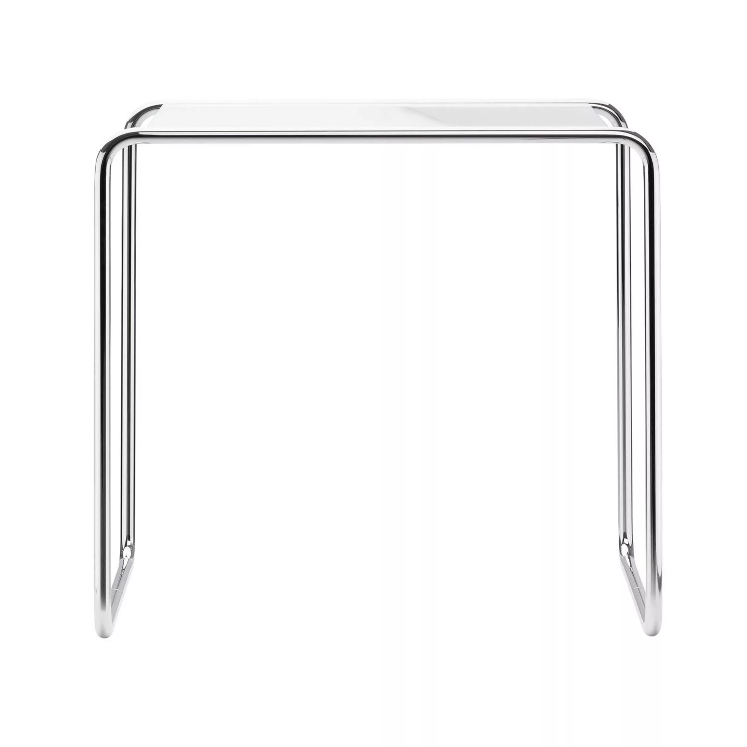 Thonet - B 9 d Beistelltisch Glas - transparent/Glas optiwhite Diamantschli günstig online kaufen