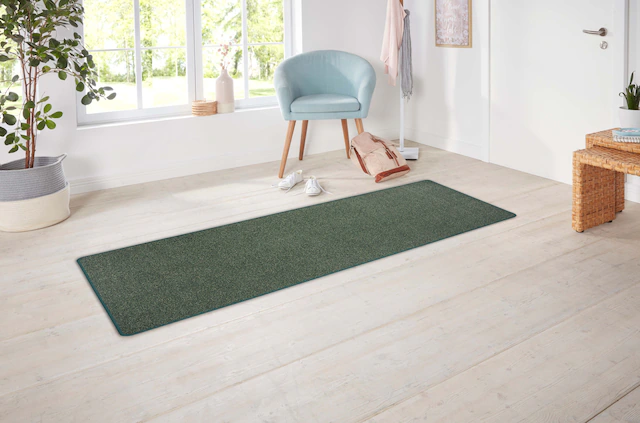 Hanse Home Exclusiv Läufer »Liberty«, rechteckig, 7 mm Höhe, Uni-Meliert, r günstig online kaufen