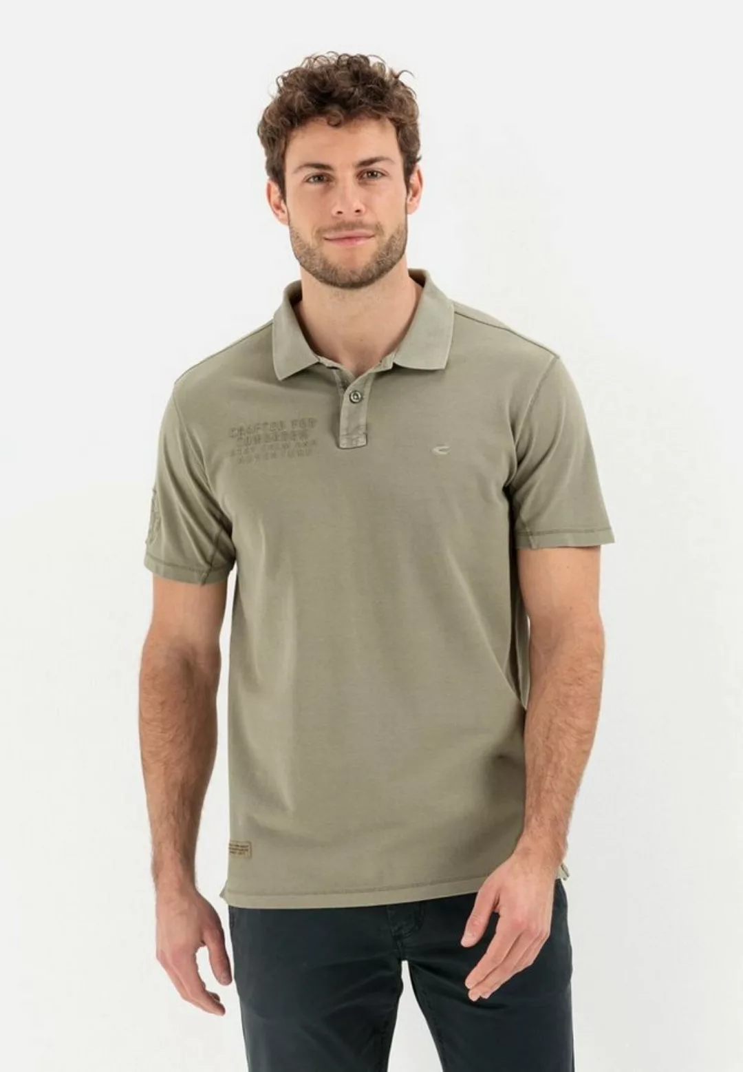 camel active Poloshirt aus reiner Baumwolle Shirts_Poloshirt günstig online kaufen