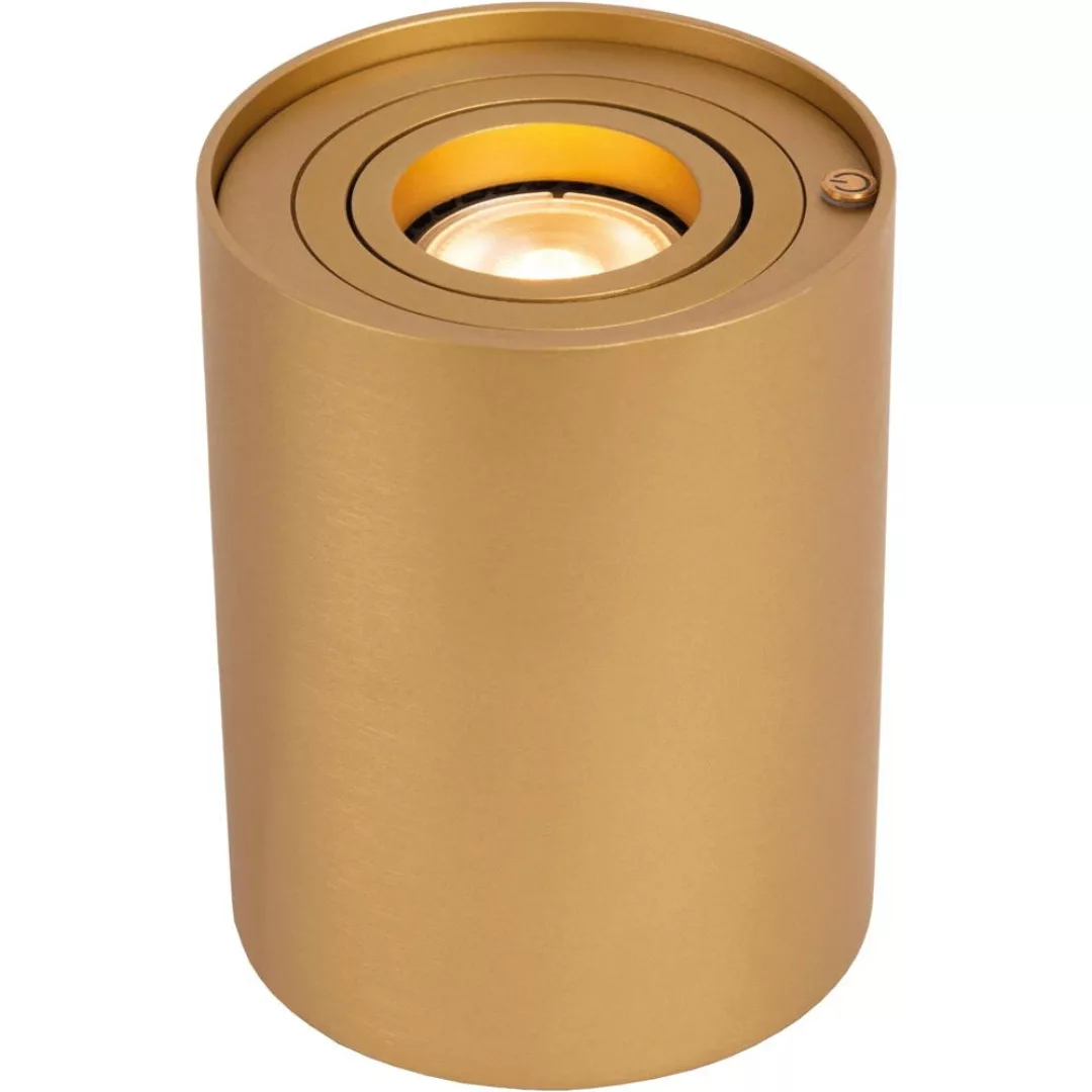 LED Tischleuchte Tube in Gold-matt 5W 350lm GU10 günstig online kaufen