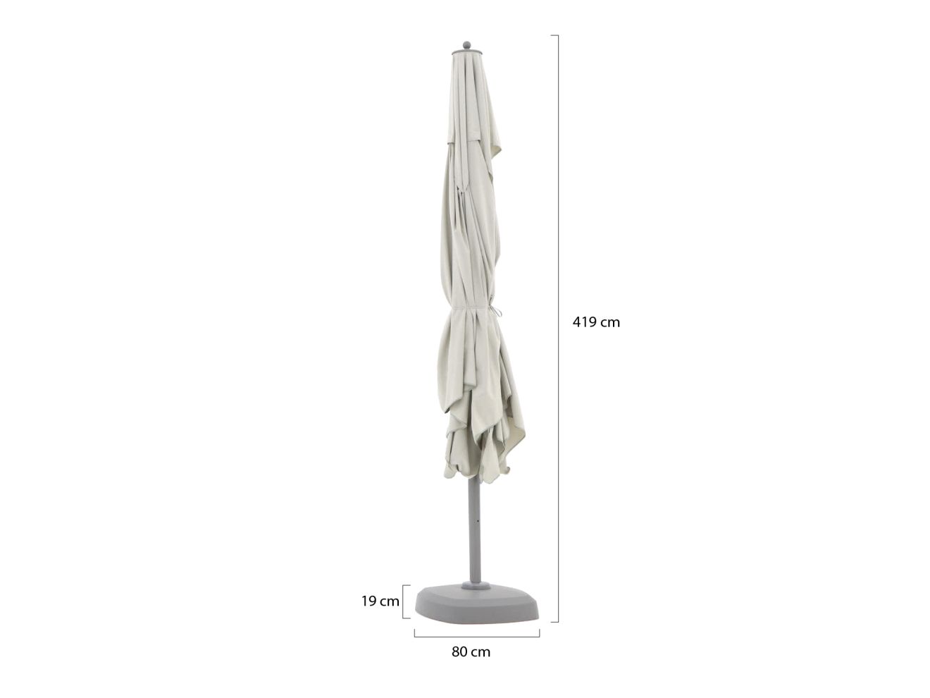 Shadowline Java Sonnenschirm 400x400 cm günstig online kaufen