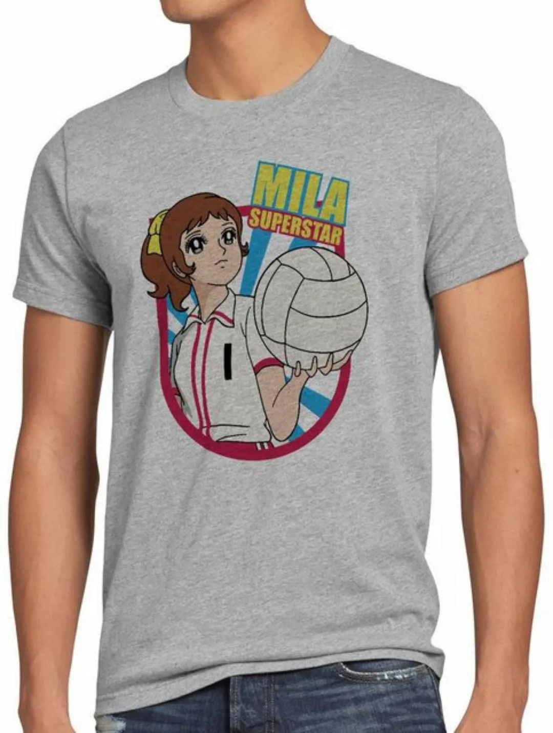 style3 Print-Shirt Herren T-Shirt Mila Superstar volleyball team japan günstig online kaufen