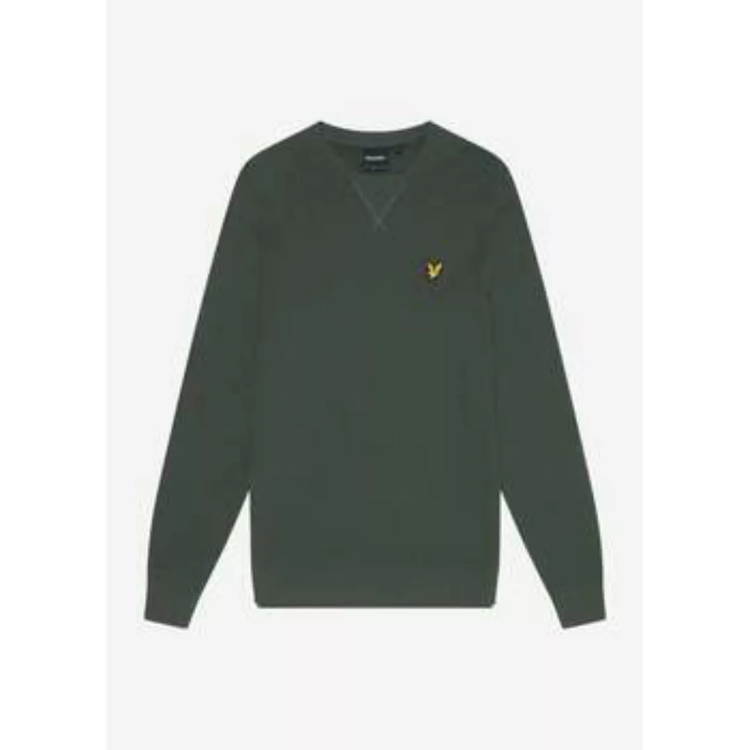 Lyle & Scott  Pullover Crew neck sweatshirt - deep green günstig online kaufen