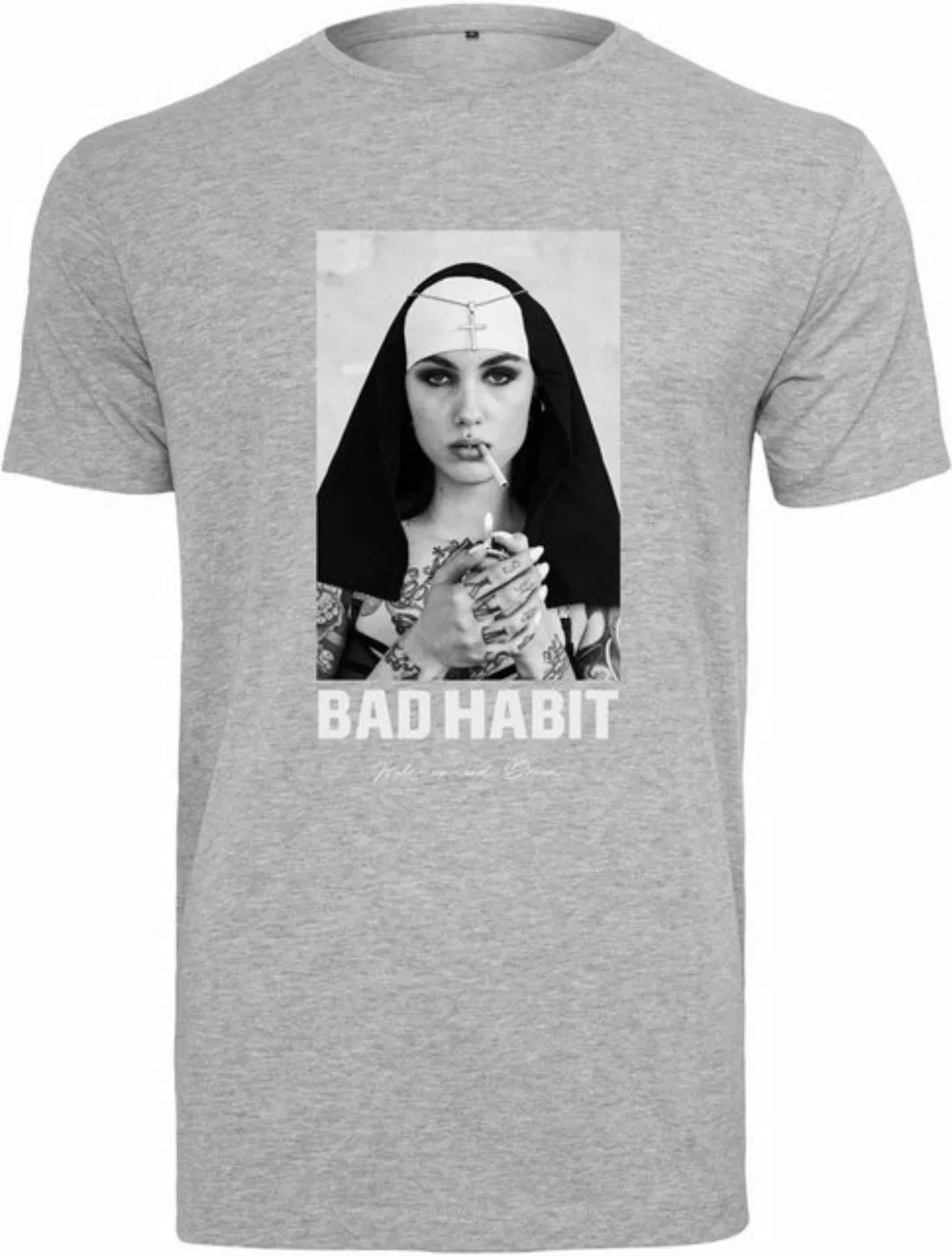 MisterTee T-Shirt MisterTee Herren Bad Habit Tee (1-tlg) günstig online kaufen