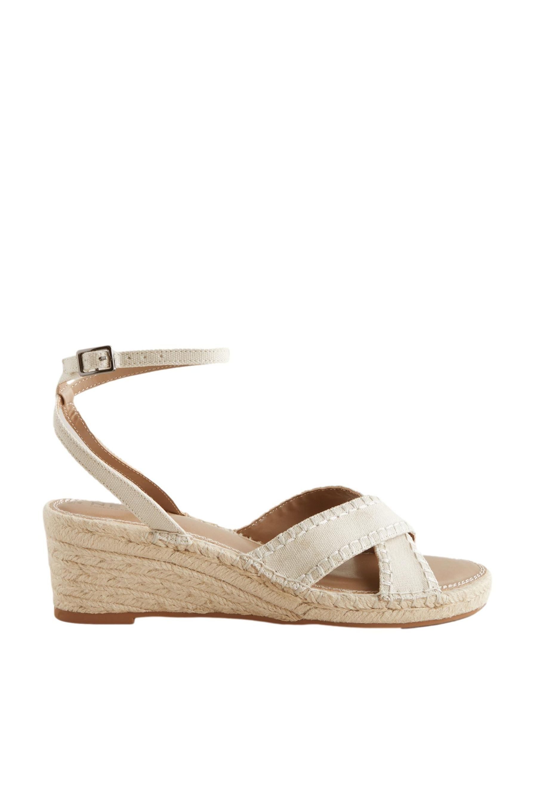 Next Forever Comfort® Espadrilles-Wedges, X-Riemchen Keilpumps günstig online kaufen
