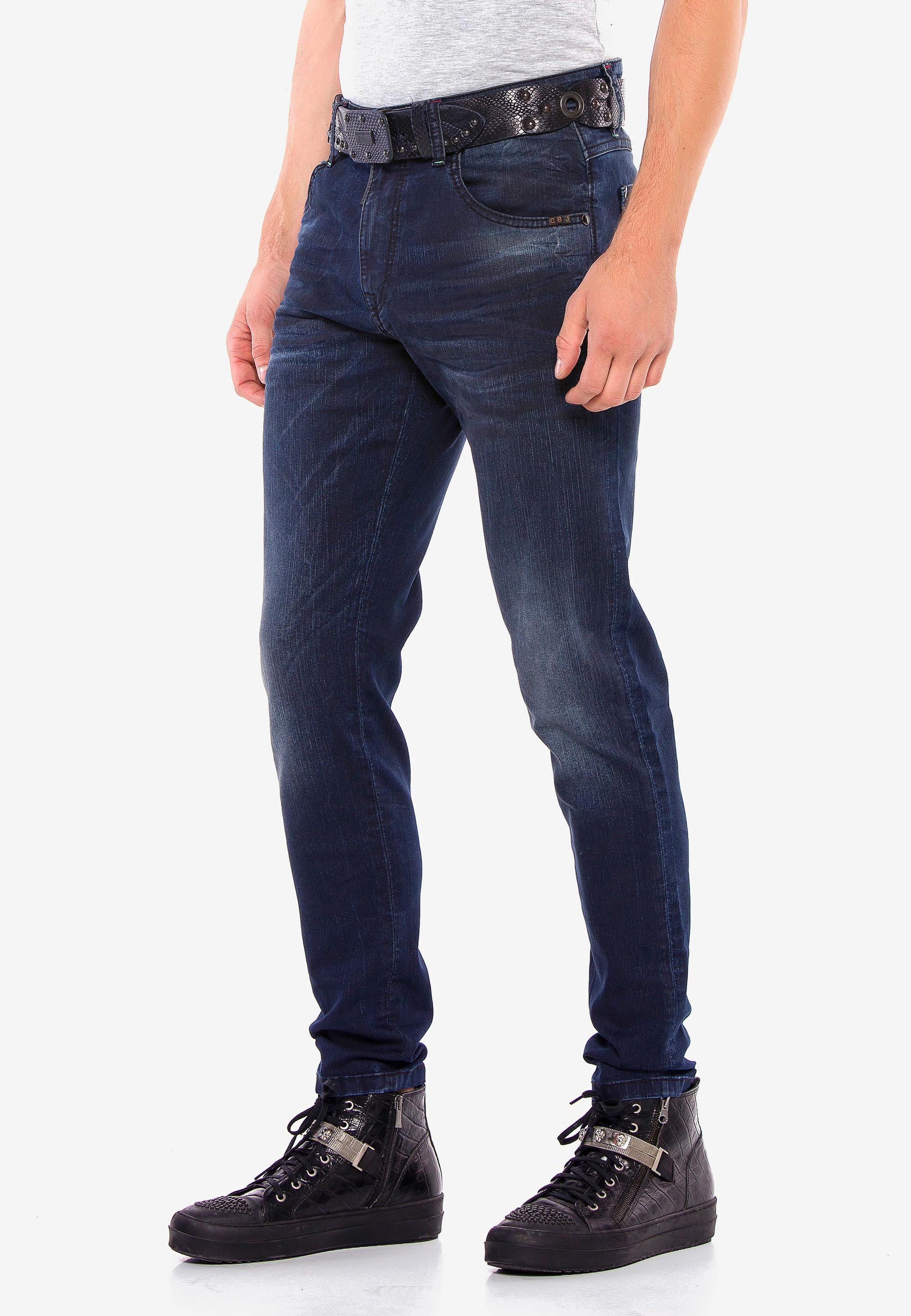 Cipo & Baxx Slim-fit-Jeans, im Slim-Fit Schnitt günstig online kaufen