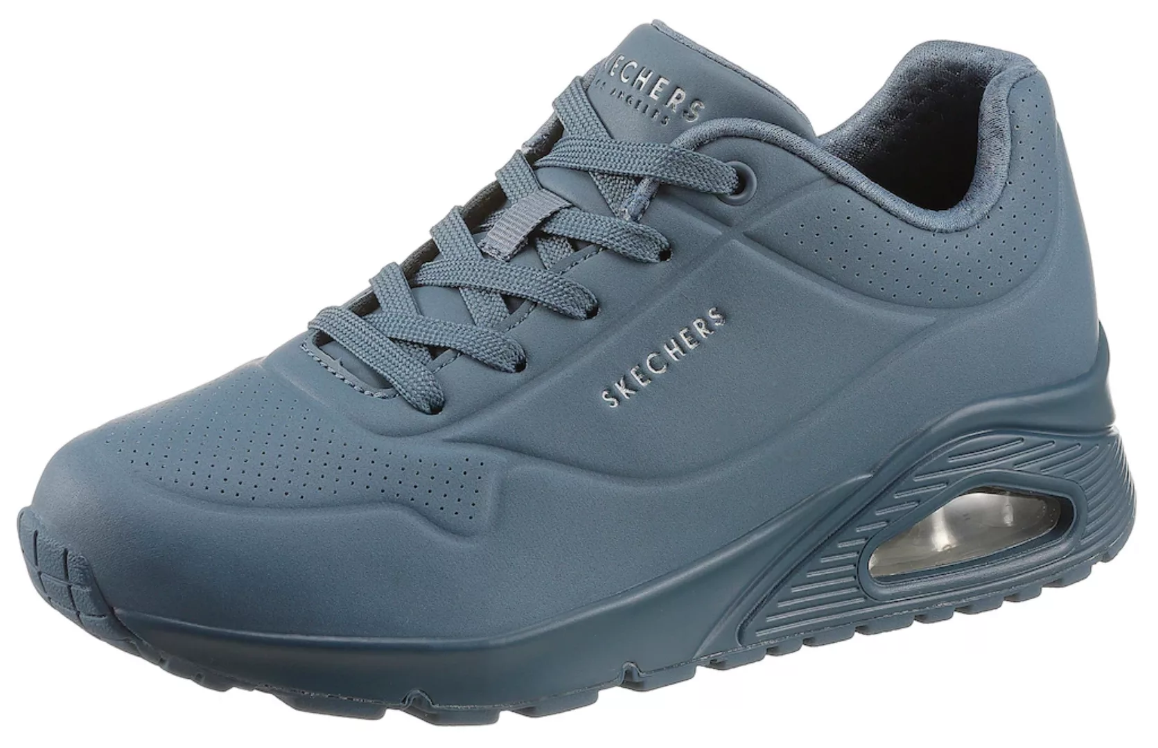 Skechers Wedgesneaker "Uno - Stand on Air", mit feiner Perforation, Freizei günstig online kaufen