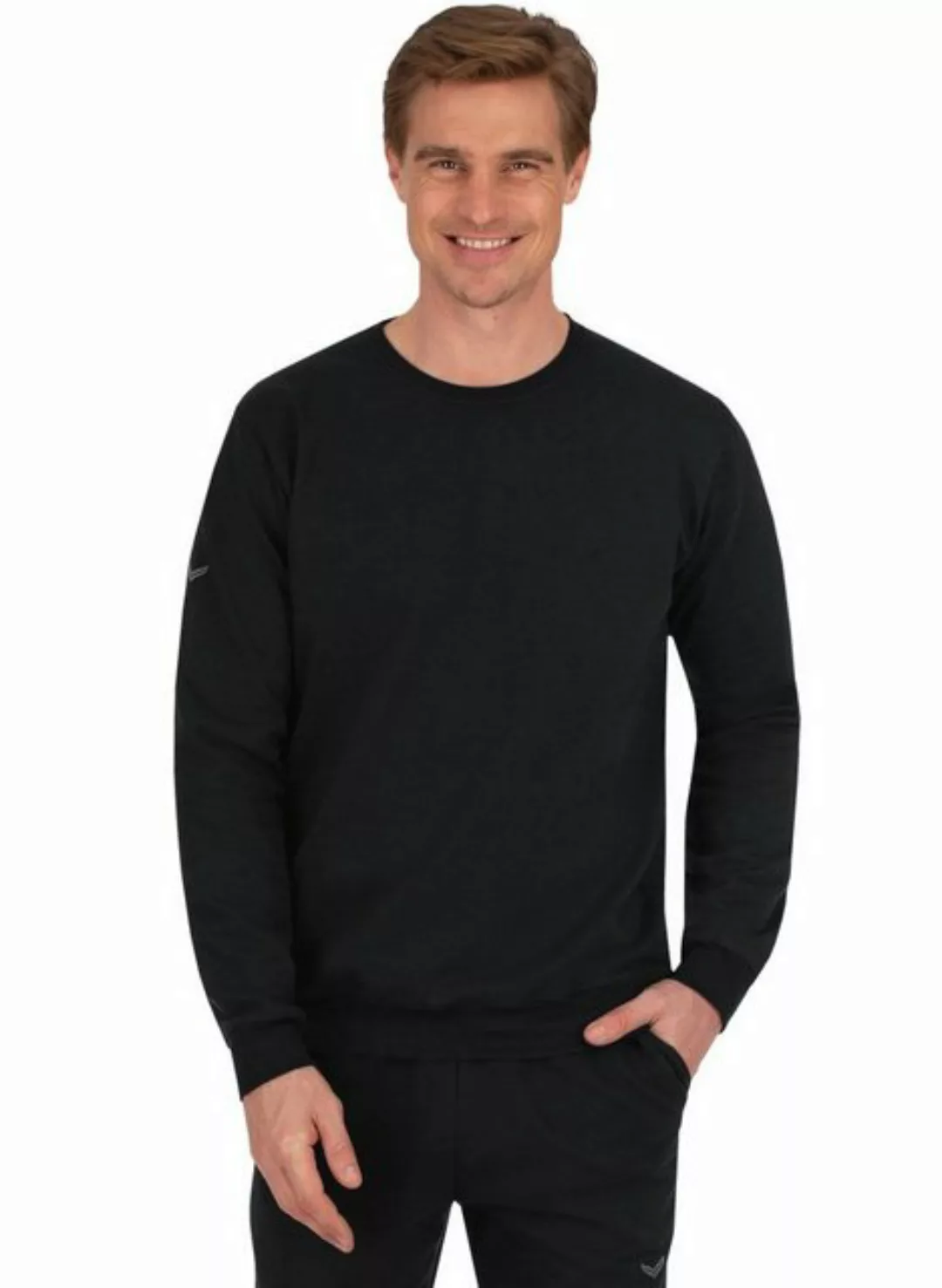 Trigema Sweatshirt "TRIGEMA Sweatshirt aus Biobaumwolle" günstig online kaufen