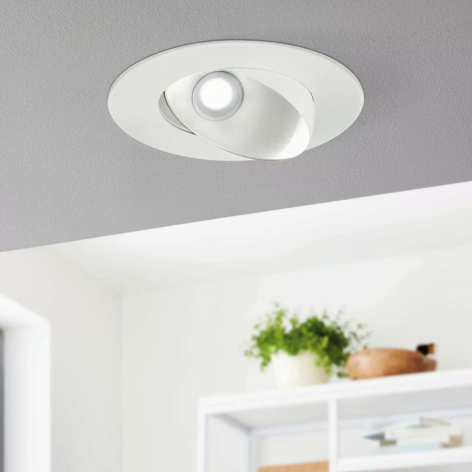 LED-Einbaustrahler Ronzano 1 weiß-silber günstig online kaufen