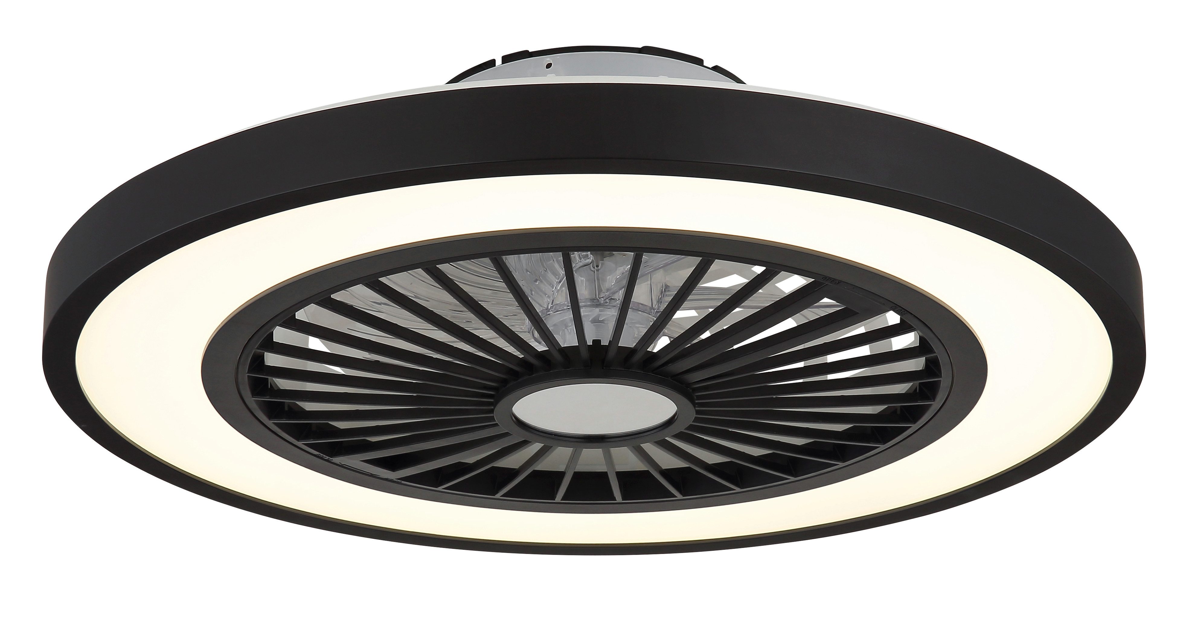 GLOBO LIGHTING Deckenleuchte BLIZZAK, Dimmfunktion, Fernbedienung, günstig online kaufen
