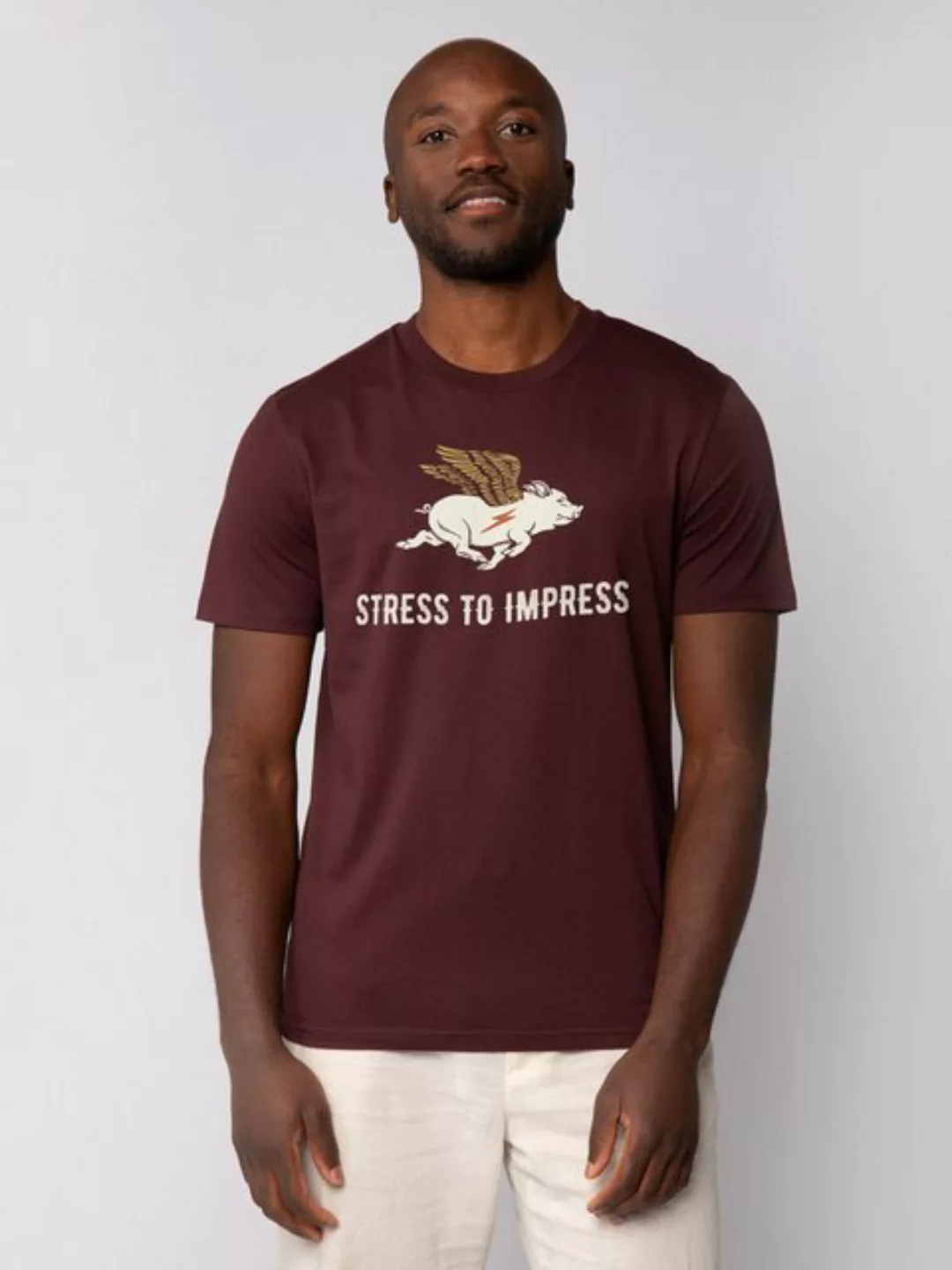 wat? Apparel T-Shirt Stress to impress günstig online kaufen