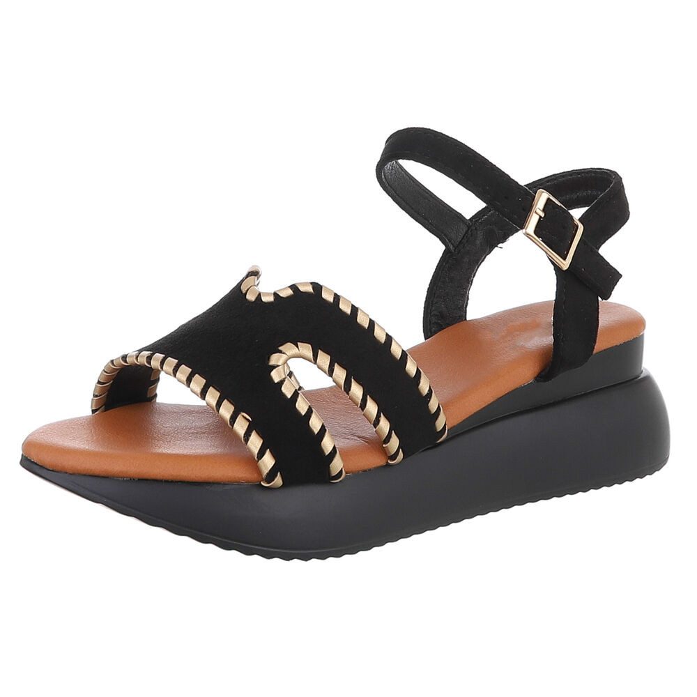 Ital-Design Bequeme Damen-Sandalen mit elegantem Design günstig online kaufen