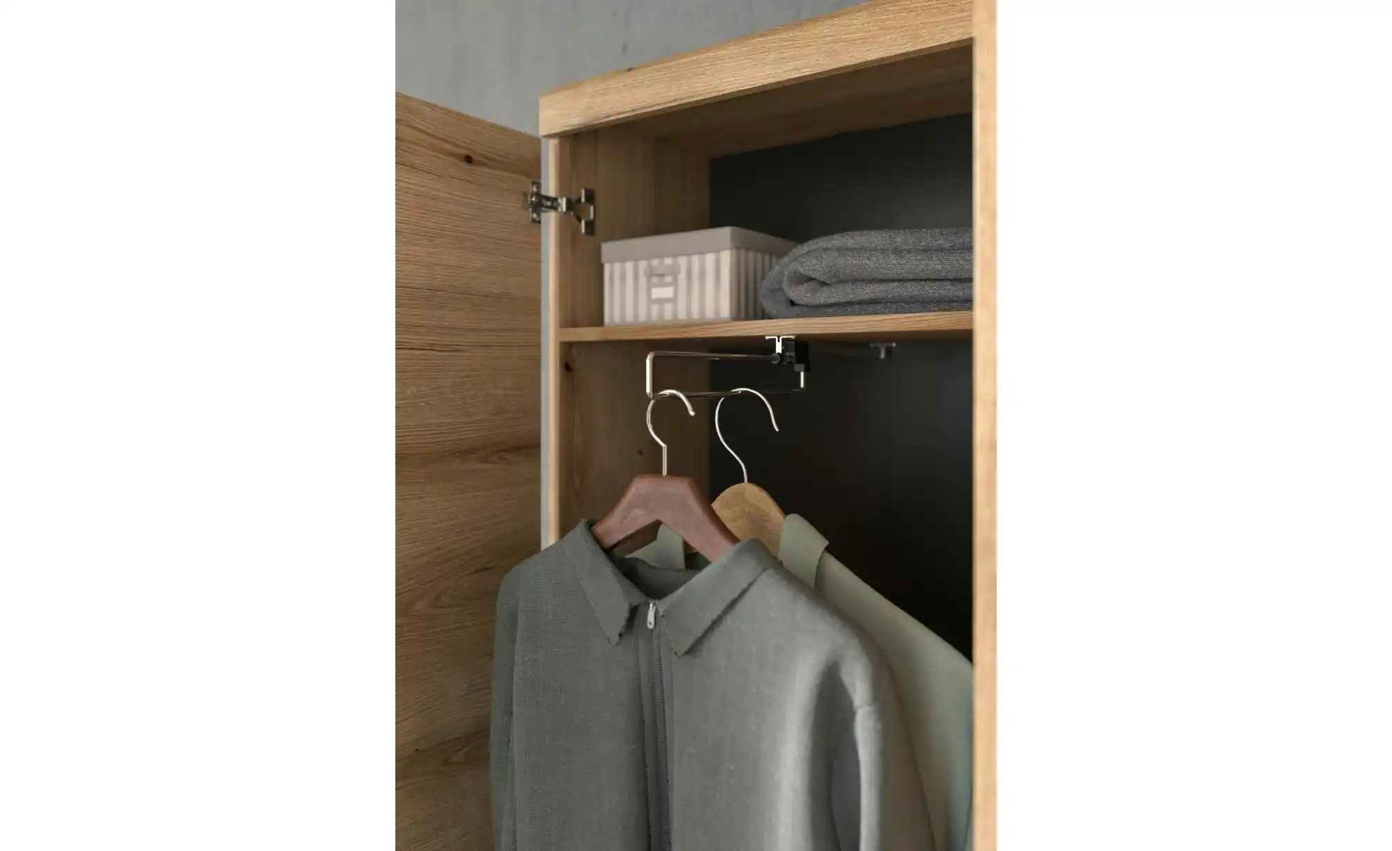 Garderobenkombination   ¦ holzfarben ¦ Maße (cm): B: 167 H: 197 Garderoben günstig online kaufen