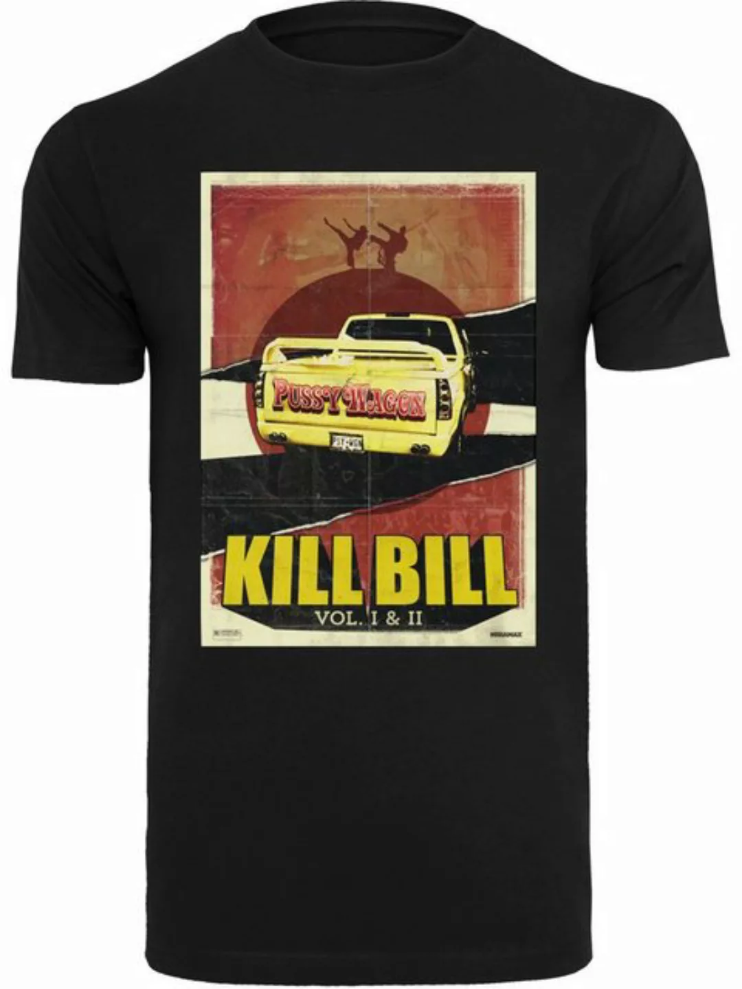 Merchcode Kurzarmshirt Merchcode Herren Kill Bill Pussy Wagon Tee (1-tlg) günstig online kaufen