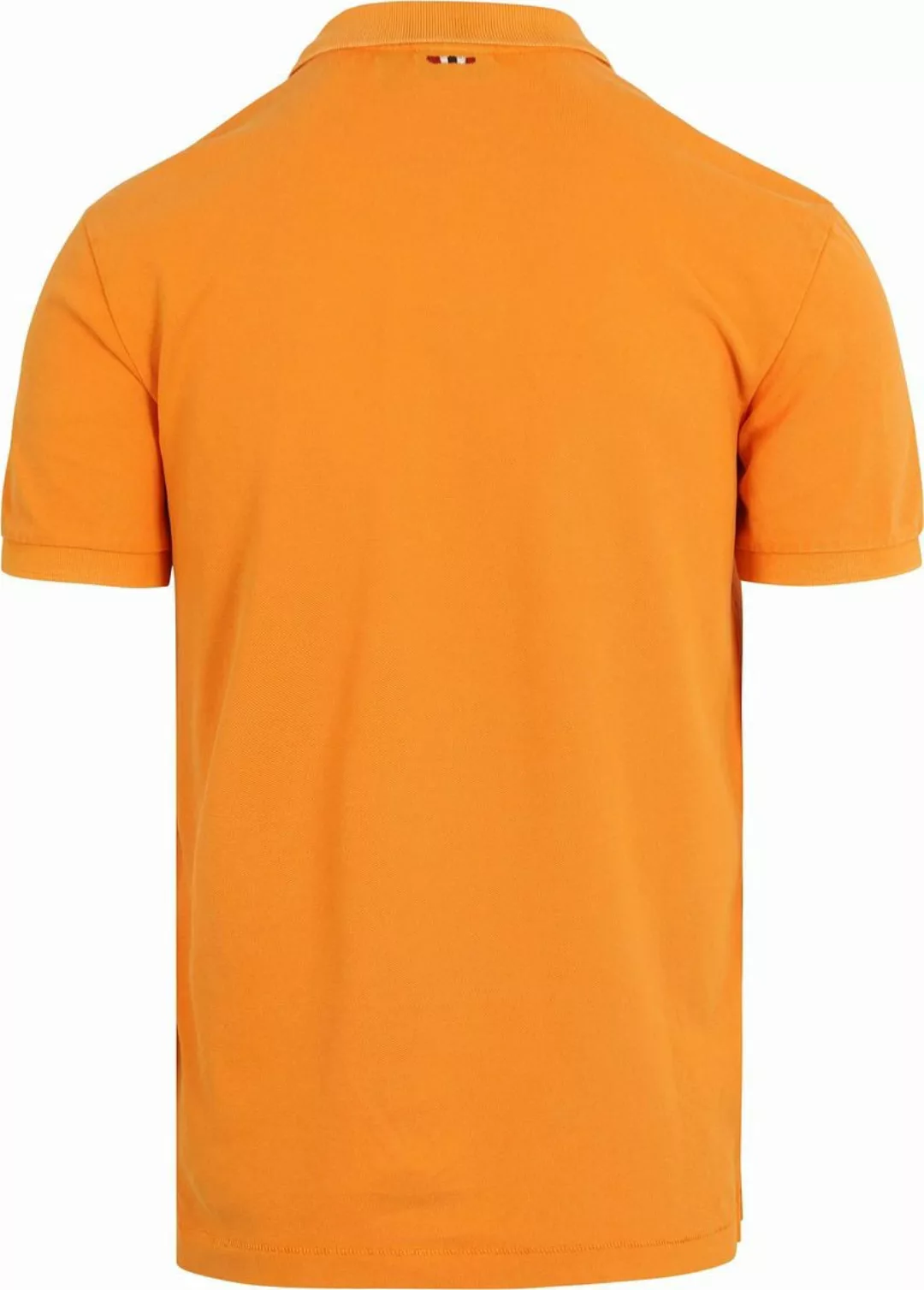 Napapijri Poloshirt Herren Kurzarm-Poloshirt Orange: Regular Fit mit günstig online kaufen