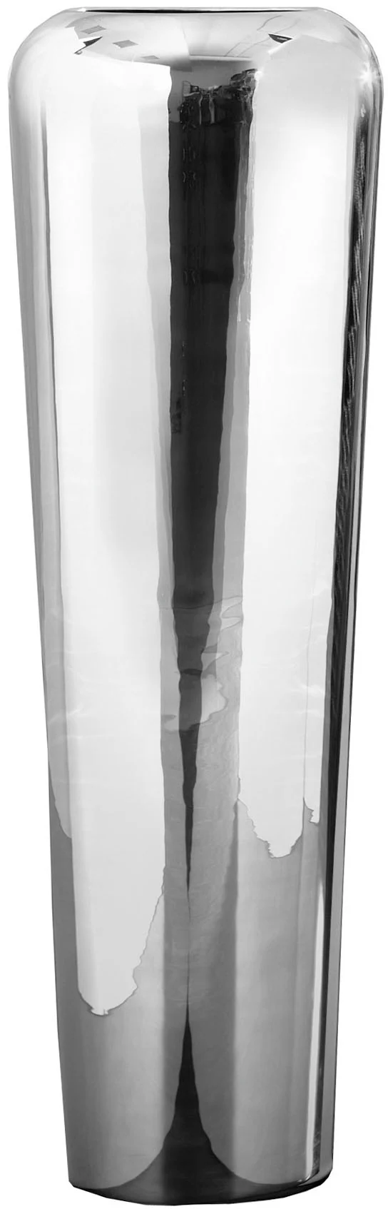 Fink Dekovase "TUTZI", (1 St.), Vase aus Metall, vernickelt, Bodenvase günstig online kaufen