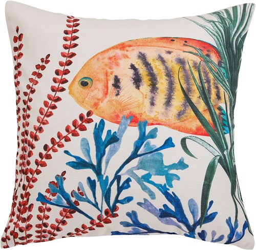done.® Dekokissen »Orange Fish«, Vorderseitig bedruckte Kissenhülle in auff günstig online kaufen