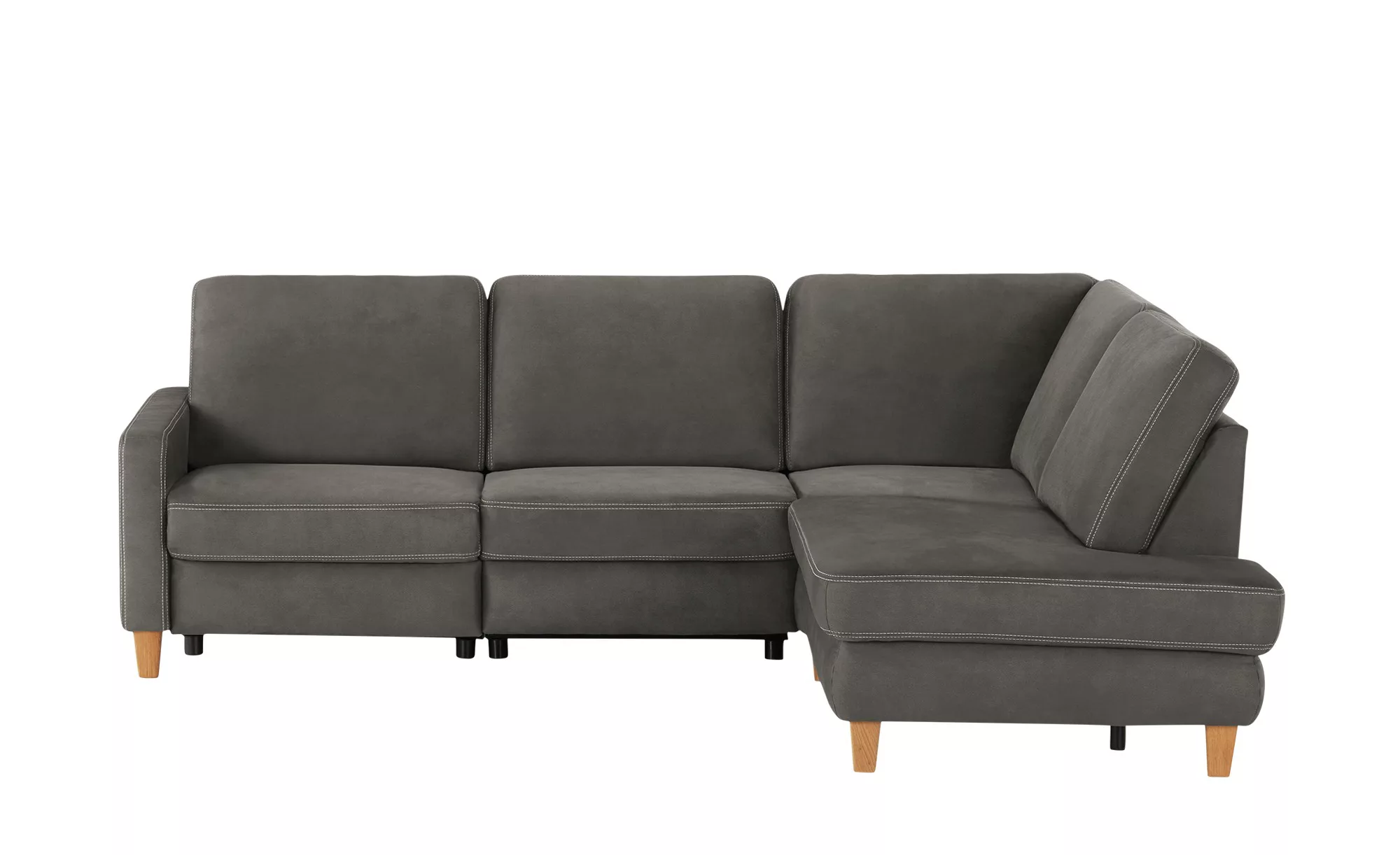 Max Schelling Ecksofa  Maximum Plus ¦ grau ¦ Maße (cm): B: 257 H: 89 T: 200 günstig online kaufen