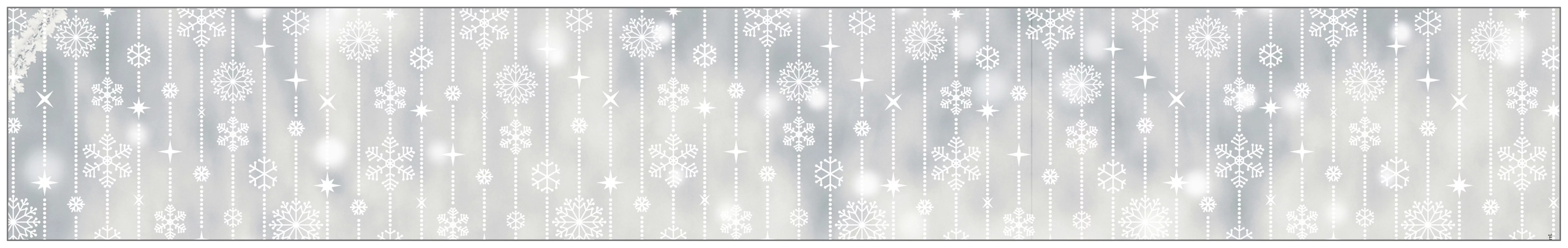 MySpotti Fensterfolie »Look Schneeflocken white«, halbtransparent, glattsta günstig online kaufen
