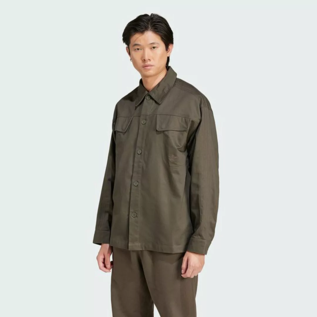 adidas Originals Langarmshirt PREMIUM ESSENTIALS WORKWEAR HEMDJACKE günstig online kaufen