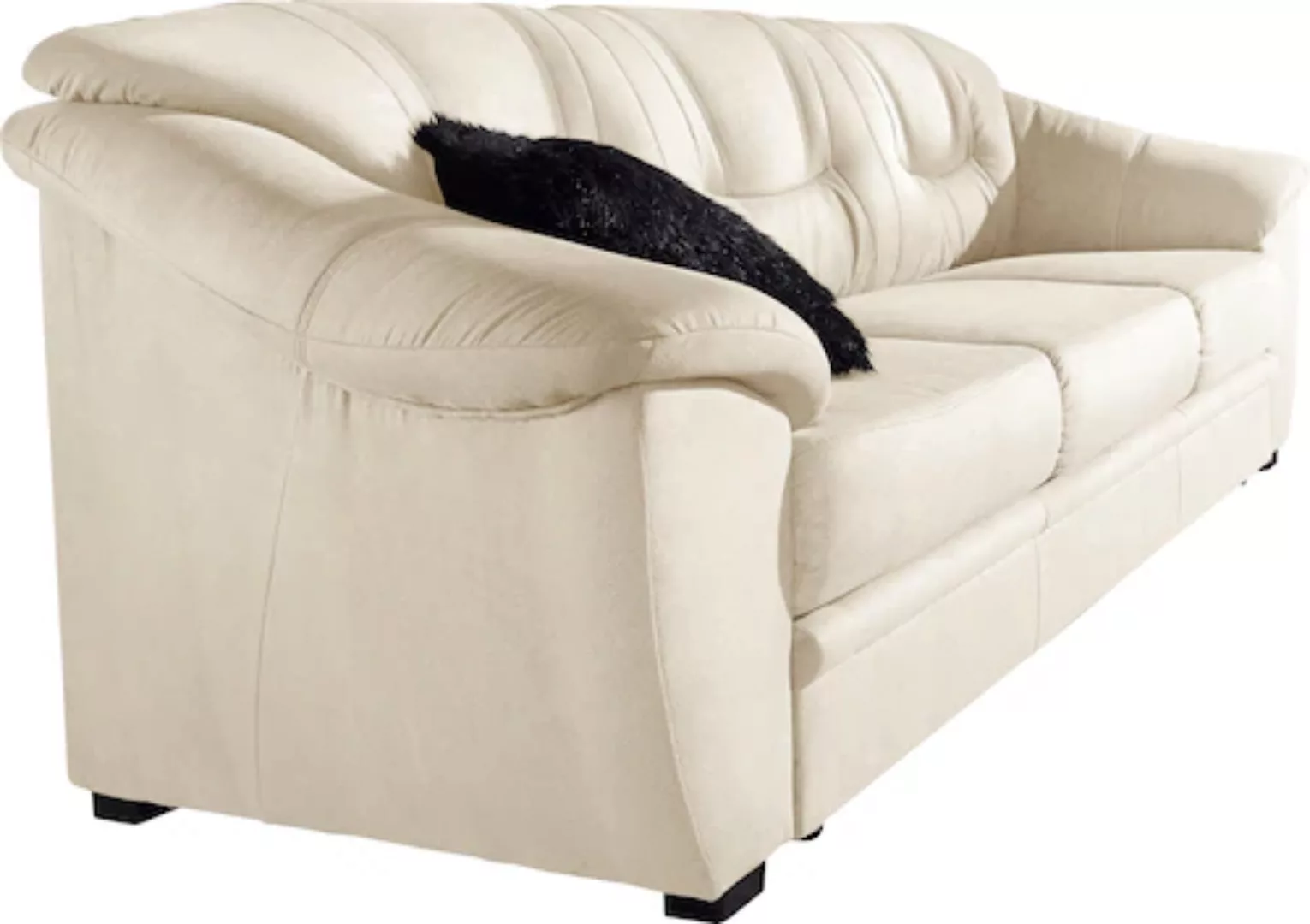 sit&more 3-Sitzer Safira, inklusive komfortablem Federkern, wahlweise mit B günstig online kaufen