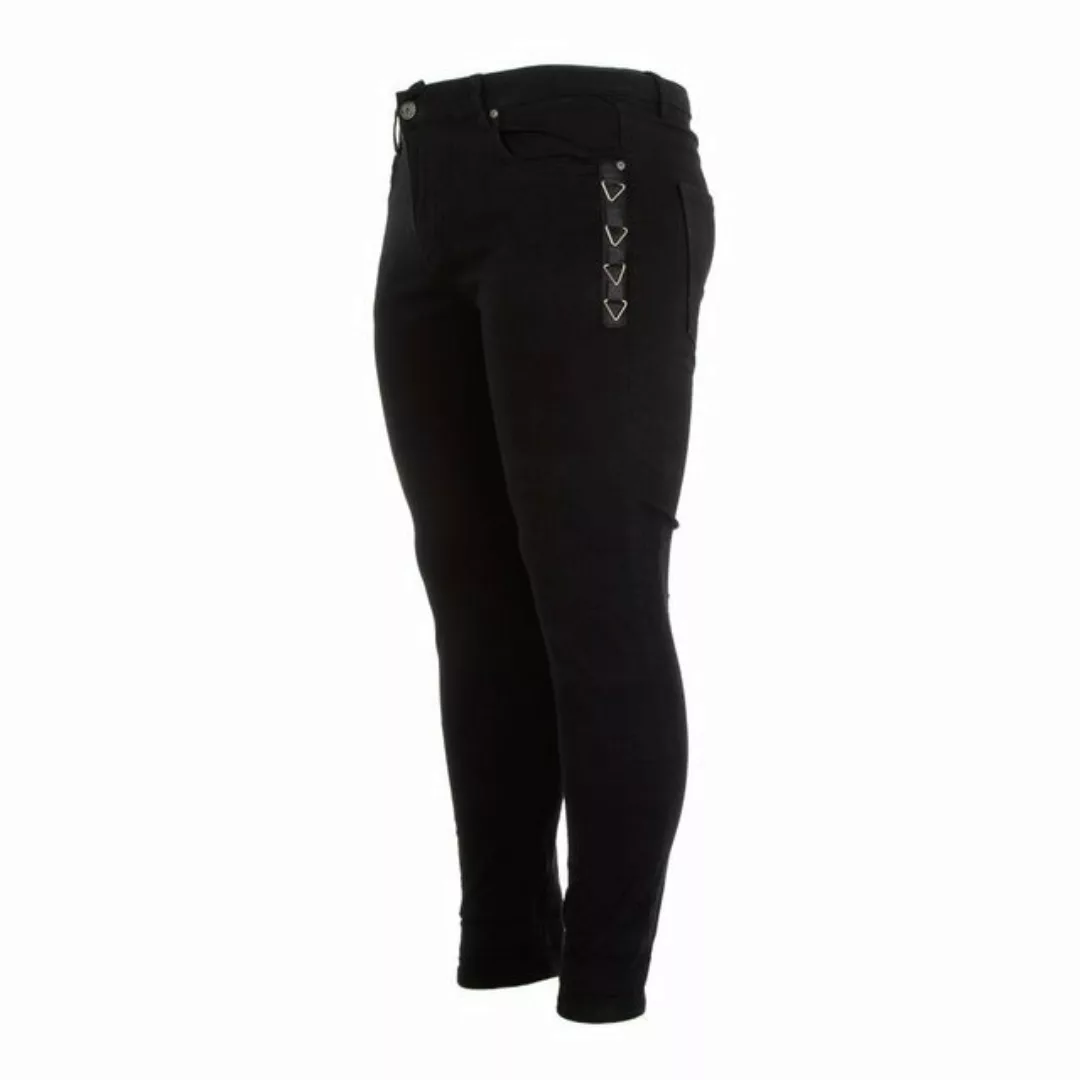 Ital-Design Stoffhose Herren Freizeit Stretch Hose in Schwarz günstig online kaufen