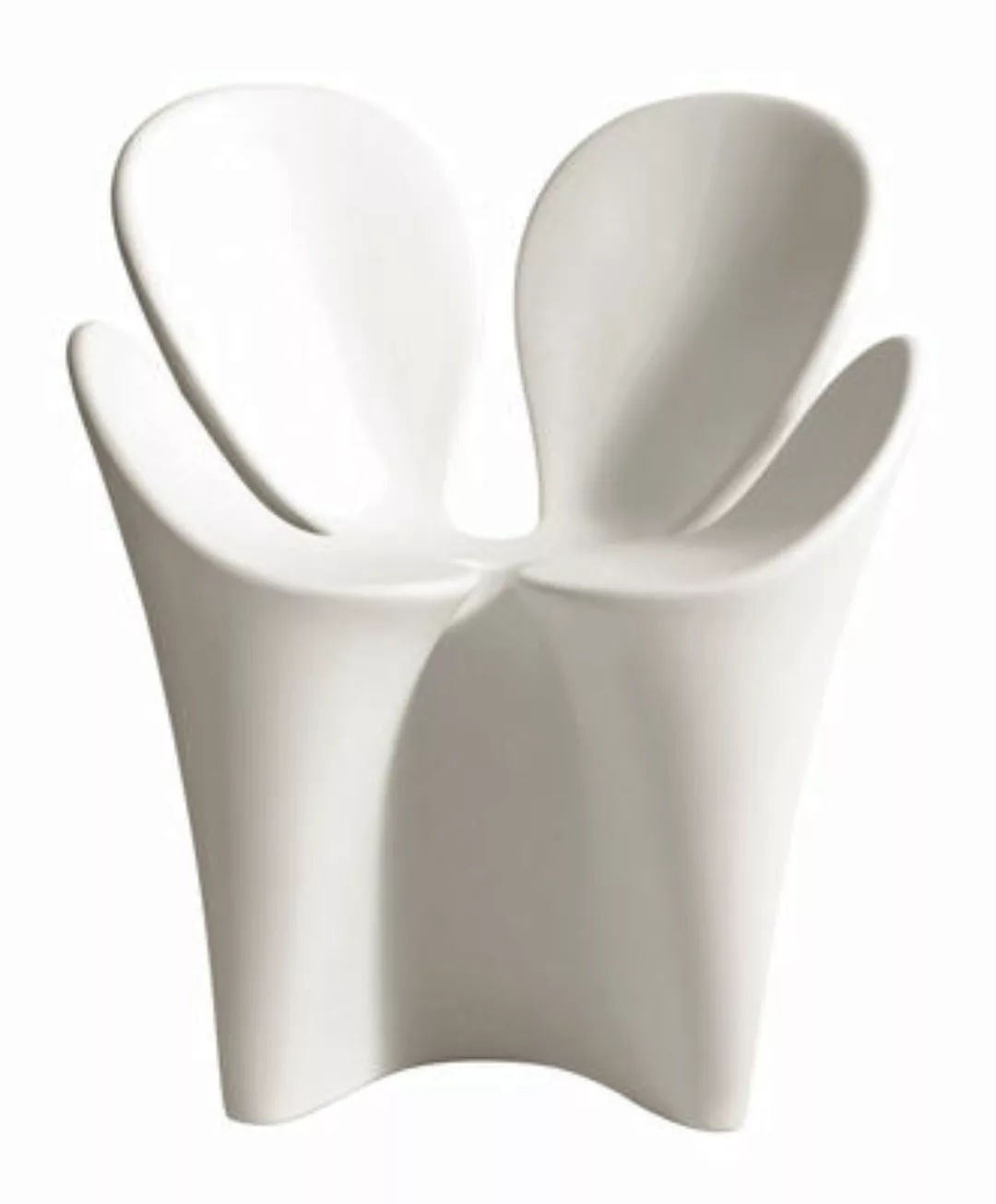 Sessel Clover plastikmaterial weiß - Driade - Weiß günstig online kaufen