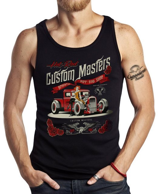 GASOLINE BANDIT® Tanktop Muskel-Shirt für Rockabilly Fans: Hot Rod Shop günstig online kaufen