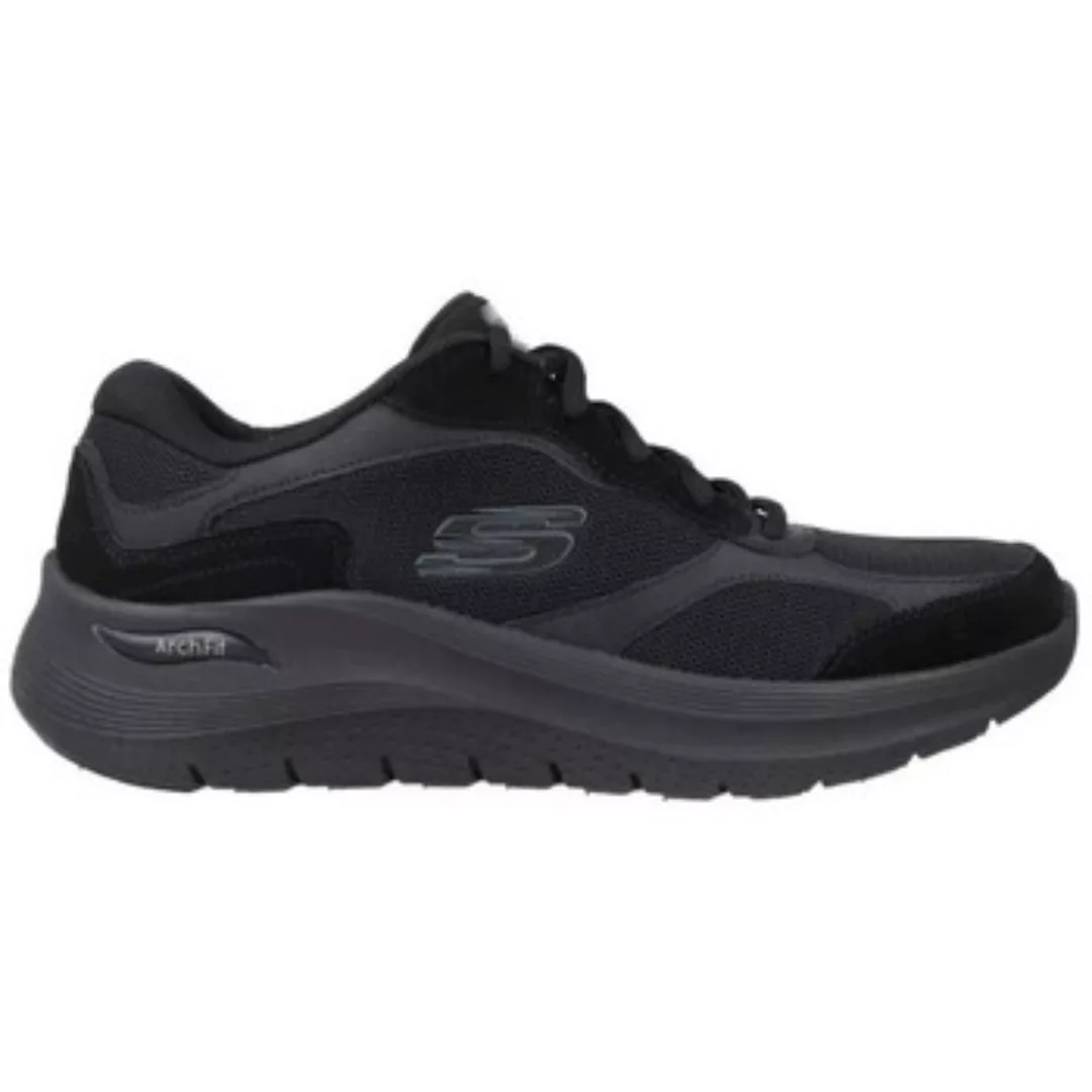 Skechers  Sneaker Arch Fit Mesh And Leather Overlay Lace Up günstig online kaufen