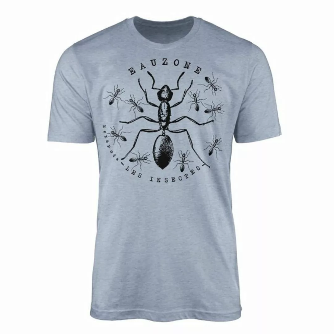 Sinus Art T-Shirt Hexapoda Herren T-Shirt Red Ant günstig online kaufen