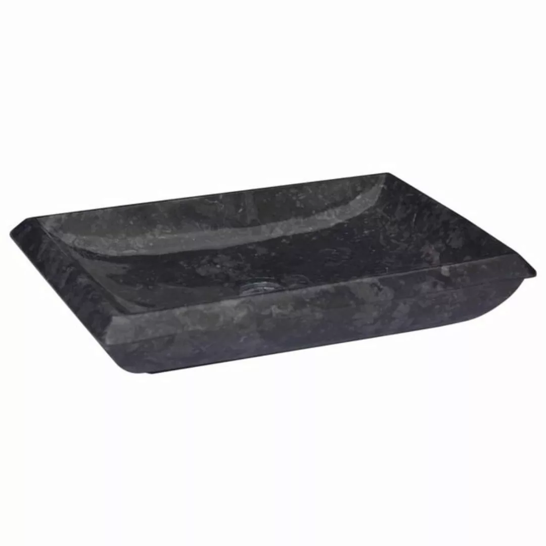 Waschbecken Schwarz 50x35x10 Cm Marmor günstig online kaufen