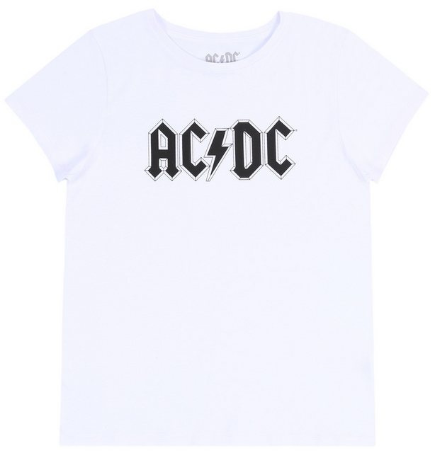 Sarcia.eu Kurzarmshirt Weißes AC DC T-Shirt L günstig online kaufen