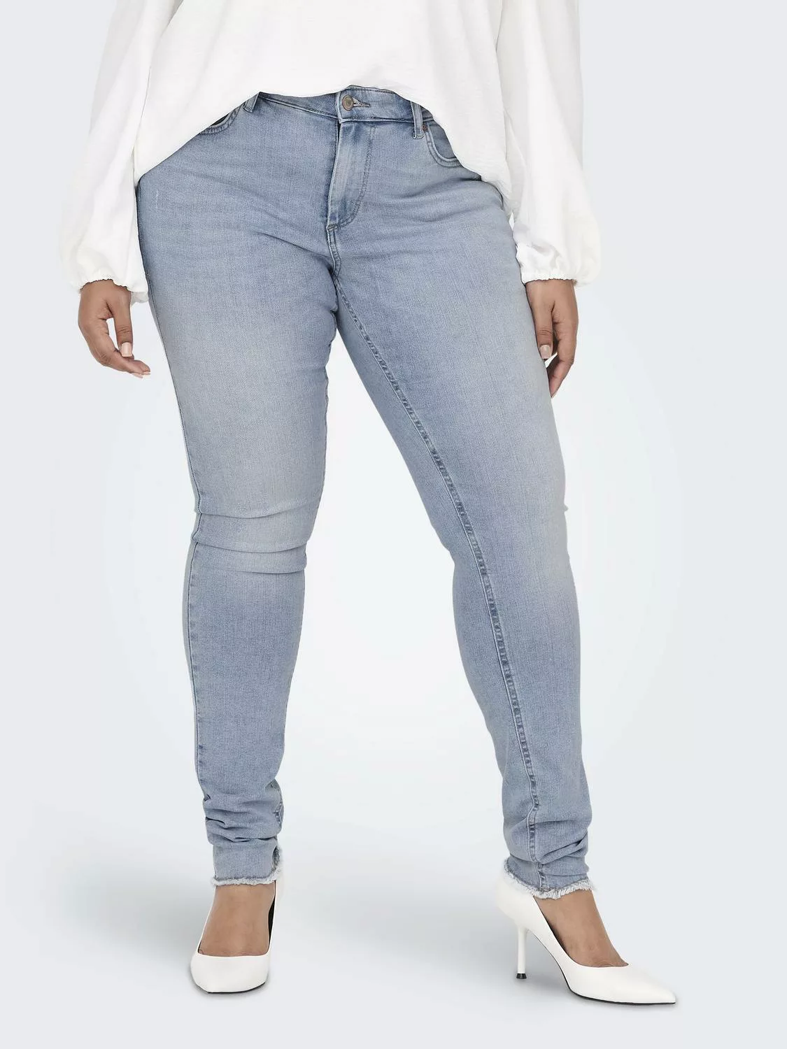 ONLY CARMAKOMA Skinny-fit-Jeans "CARWILLY REG SK JEANS DNM REA167 NOOS" günstig online kaufen
