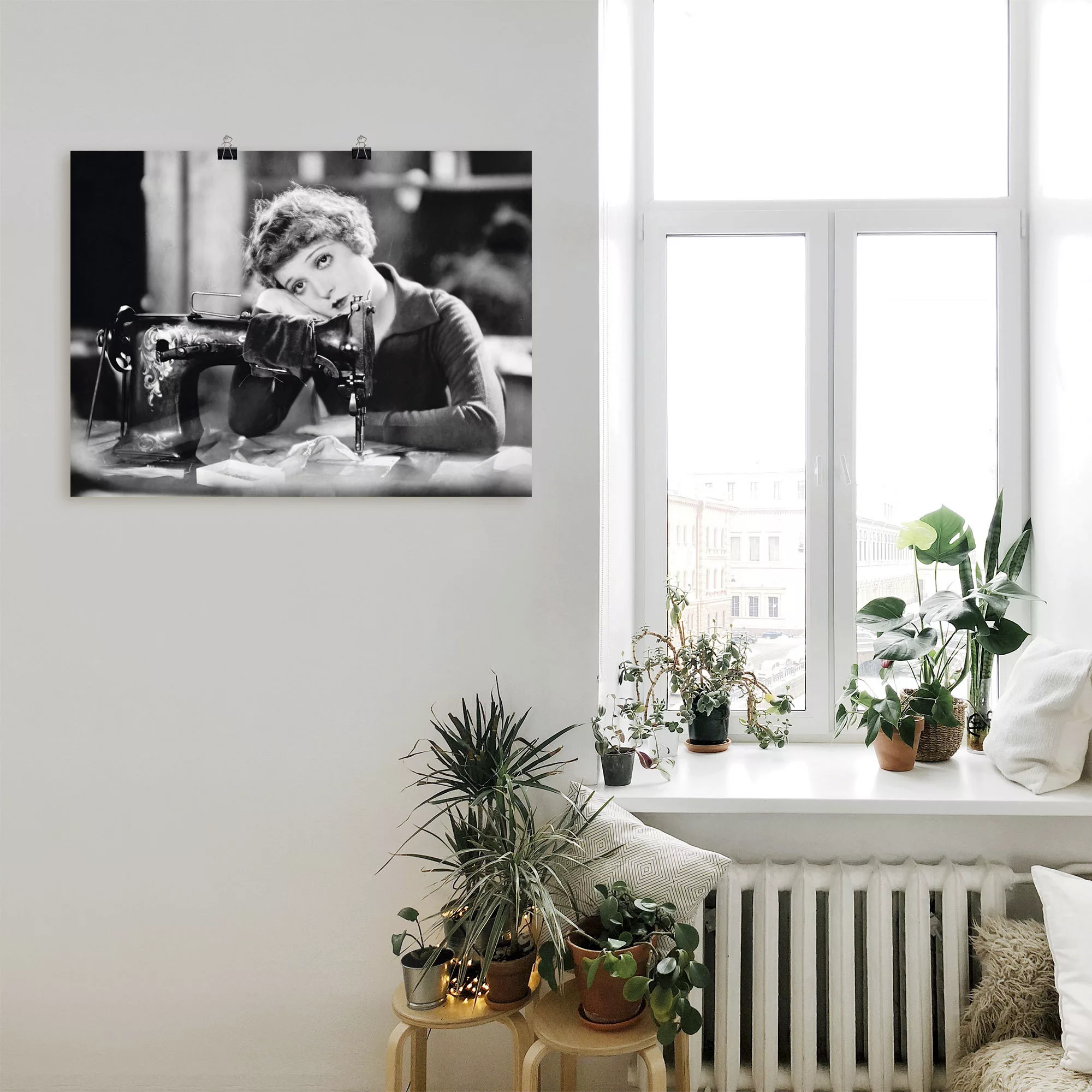 Artland Wandbild "Nähen", Film, (1 St.), als Alubild, Outdoorbild, Leinwand günstig online kaufen