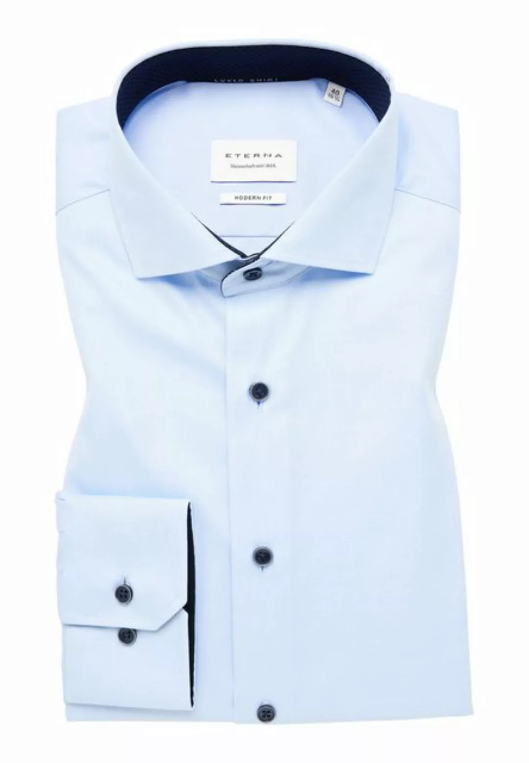 Eterna Businesshemd - Hemd langarm blickdicht - modern fit - Cover Shirt Tw günstig online kaufen