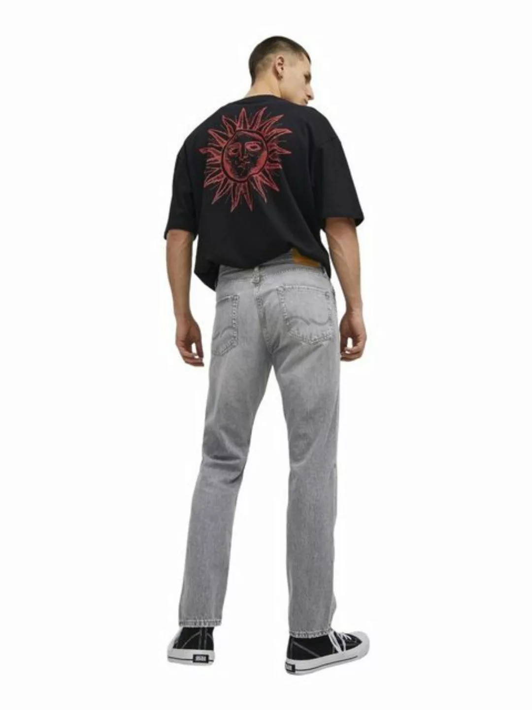 Jack & Jones Relax-fit-Jeans JJICHRIS JJORIGINAL aus 100% Baumwolle günstig online kaufen