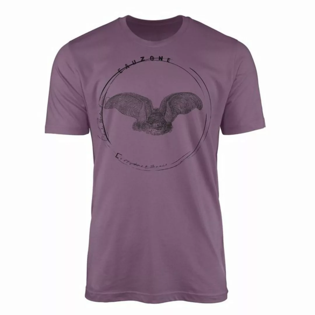 Sinus Art T-Shirt Evolution Herren T-Shirt Langohrfledermaus günstig online kaufen