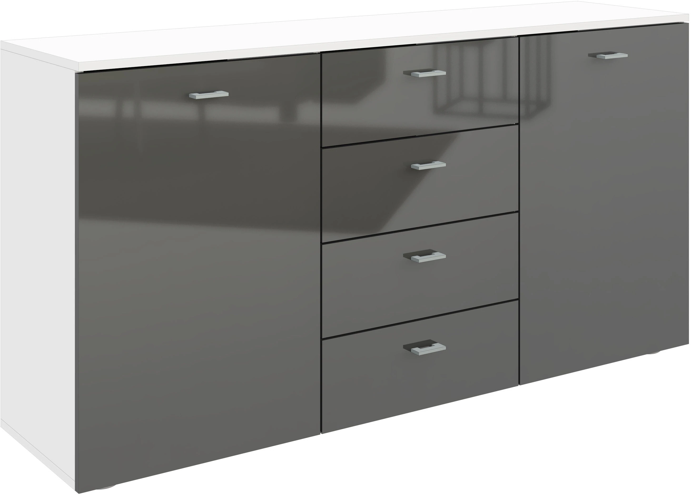 borchardt Möbel Sideboard "Scala, Breite 139 cm,", höhenverstellbare Einleg günstig online kaufen