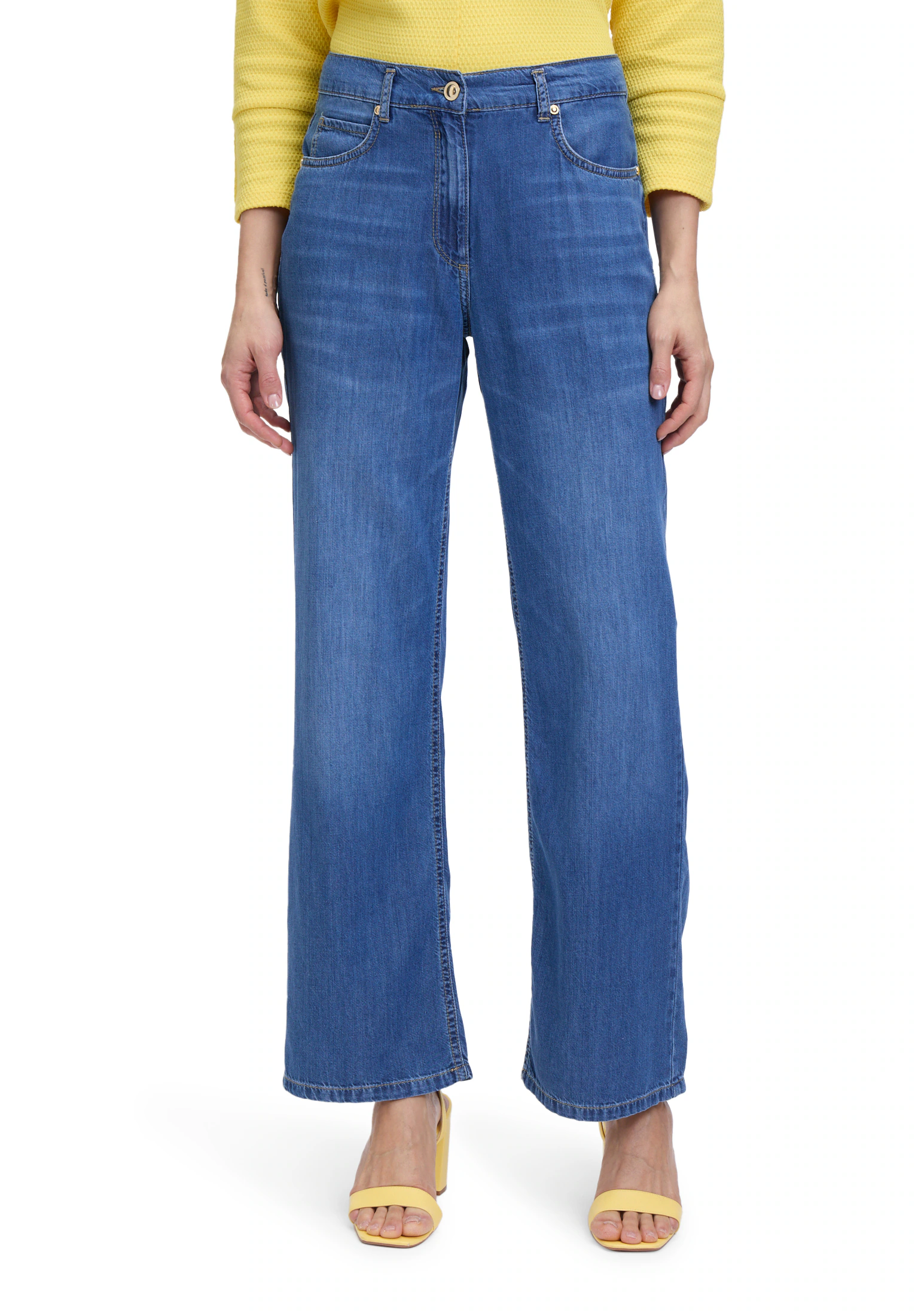 Betty Barclay Slim-fit-Jeans "Betty Barclay Casual-Hose mit Waschung" günstig online kaufen